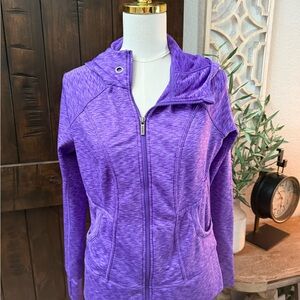 Athleta Vibrant Purple Zip-Up Jacket